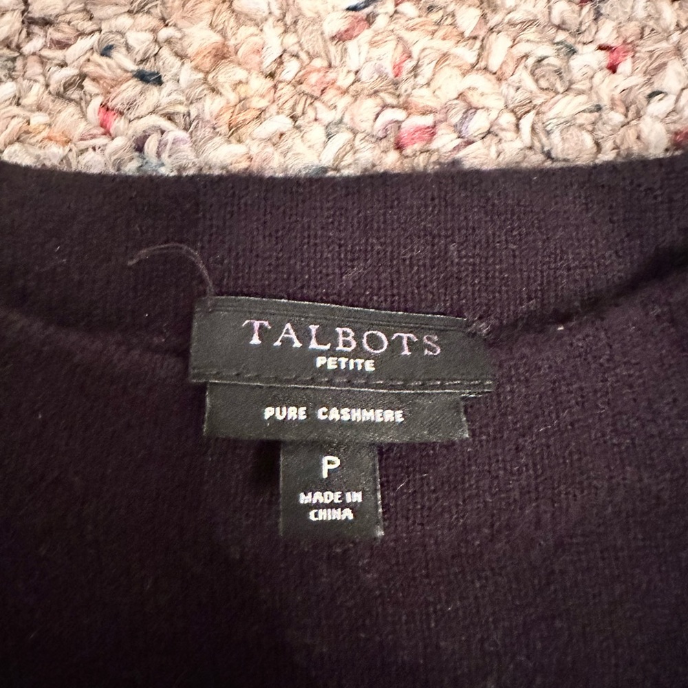 Talbots Cashmere Sweater - Picture 3 of 4